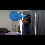 Blow to pop AND sit to pop balloons Alice