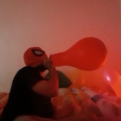 Blowing up 16 inches balloons (non pop)