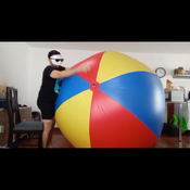 Deflating the biggest beachball