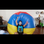 Deflating the biggest beachball