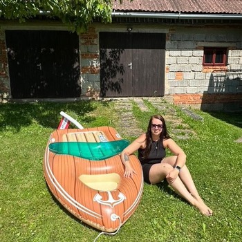 Dominika and their inflatables. Photocollection+video