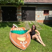 Dominika and their inflatables. Photocollection+video