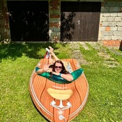 Dominika and their inflatables. Photocollection+video