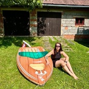 Dominika and their inflatables. Photocollection+video