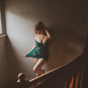 Green in the Stairwell