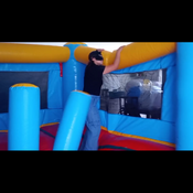 Inflatable castle Alice jump fun!!!