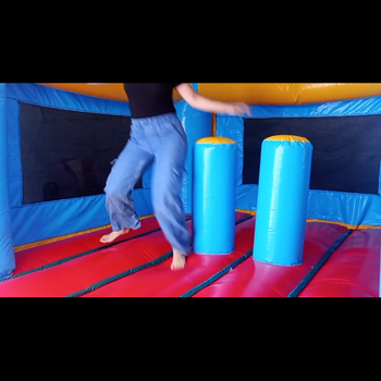 Inflatable castle Alice jump fun!!!