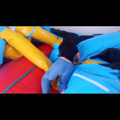 Inflatable castle Alice jump fun!!!