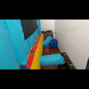 Inflatable castle Alice jump fun!!!