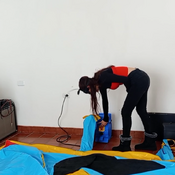 Inflatable Castle jump by Bonnie!!