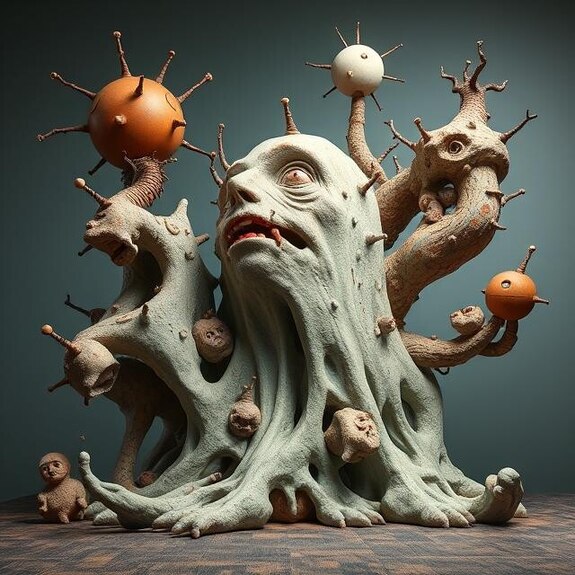 Jerome.C.House (American,1991) Out of World Sculptures 2025