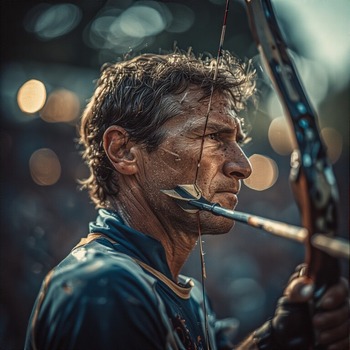 Jerome.C.House (American,1991) Archery Weapon Headshot Tournament 2025