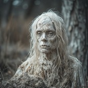 Jerome.C.House (American,1991) Crooked Legged Albino Gravesite Murders 2025