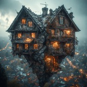 Jerome.C.House (American,1991) German Conjoined Town Battlefield 2025