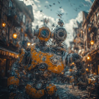 Jerome.C.House (American,1991) Machina Town 2025