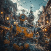 Jerome.C.House (American,1991) Machina Town 2025