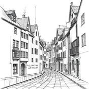 Jerome.C.House (American,1991) Abstract Town 2025