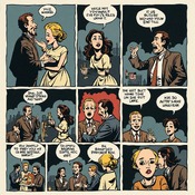 Jerome.C.House (American,1991) 12th Century Adult Horror Love Cartoon Comic Strips 2025