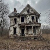 Jerome.C.House (American,1991) Rotted Haunted Houses 2025