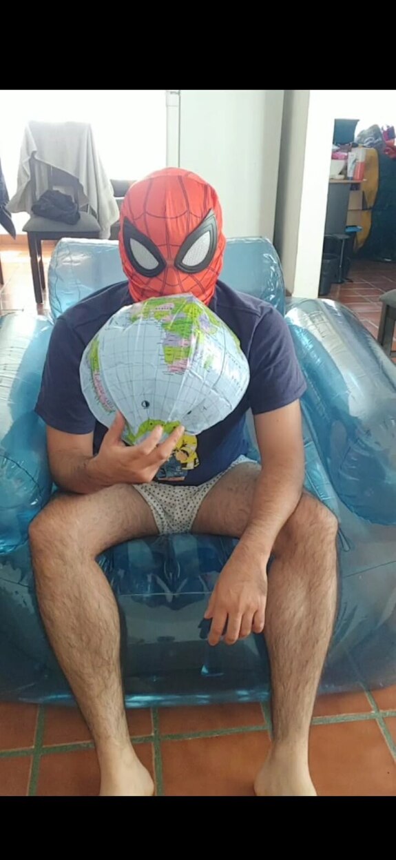 Kinky small inflatable video