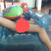 Kinky small inflatable video