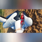 Lera deflating IW 5m Inflatable whale - VIDEOCLIP