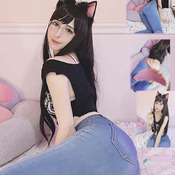May neko Jeans