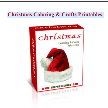 Merry Christmas Coloring Pages (With Resell Rights)