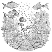 Under the Sea Coloring Book