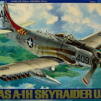 A-1H Skyraider Model