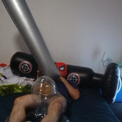 Blow and pop inflatables