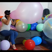 Blow to pop cattex 32 extra long neck balloon!!! by Alice ;)