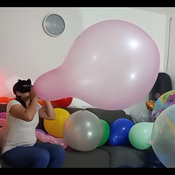 Blow to pop cattex 32 extra long neck balloon!!! by Alice ;)