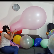 Blow to pop cattex 32 extra long neck balloon!!! by Alice ;)
