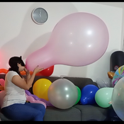 Blow to pop cattex 32 extra long neck balloon!!! by Alice ;)