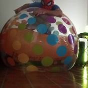 Deflating big beachball :)