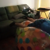 Deflating big beachball :)