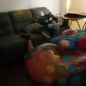 Deflating big beachball :)