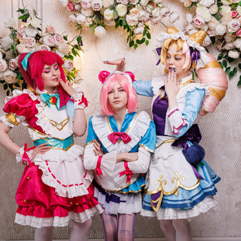 Full set | Gwen, Sivir & Annie — Café Cuties in Studio