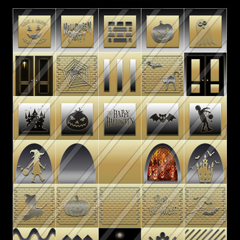 halloween  collection crazy moon 30 textures new pack for imvu creators  (plus gift pack)