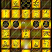 halloween color collection 30 textures  for imvu creators  (plus gift pack)