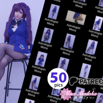 [ HD GRAVURE ] Astrologist Mona Megistus - Seifuku Ver.