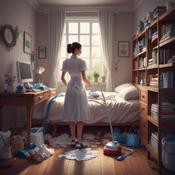 Jerome.C.House (American,1991) Bedroom Fixing 2025