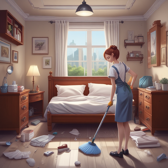 Jerome.C.House (American,1991) Room Brooming 2025