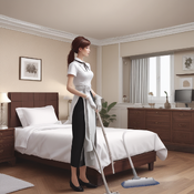 Jerome.C.House (American,1991) Room Cleaner 2025