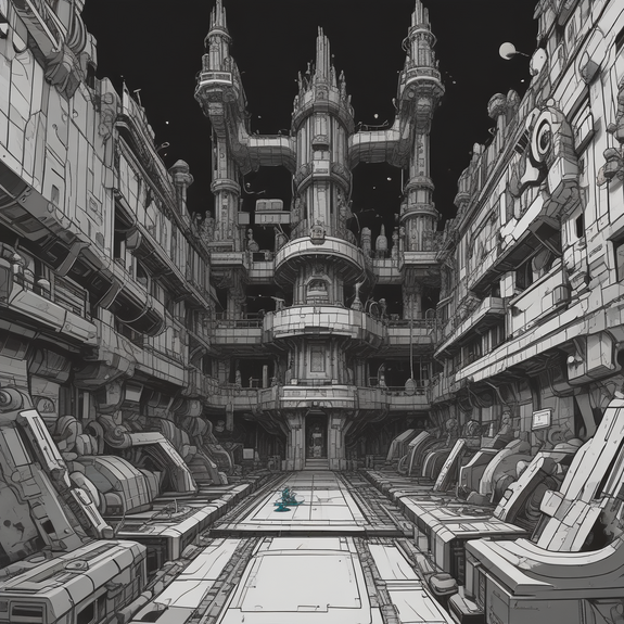 Jerome.C.House (American,1991) Castle Maze 2025