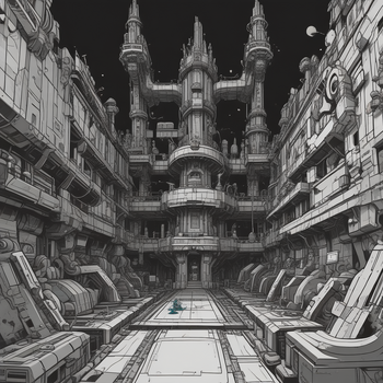 Jerome.C.House (American,1991) Castle Maze 2025