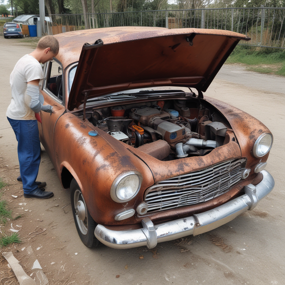 Jerome.C.House (American,1991) Trunk Up Repair 2025