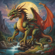 Jerome.C.House (American,1991) Dragon's Tale 2025