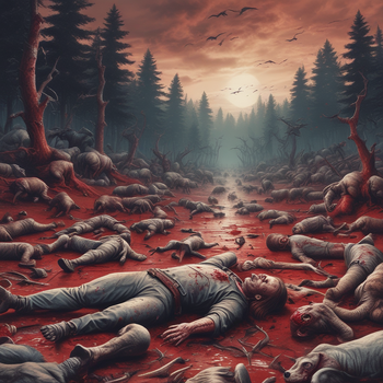 Jerome.C.House (American,1991) Red Alert Armageddon 2025